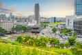 Downtown Seoul city skyline at Dongdaemun Gate, cityscape of South Korea Royalty Free Stock Photo