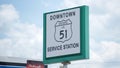 Downtown 51 Service Station, Dyersburg, TN