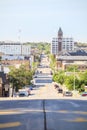 Downtown of Sioux Fall, South Dakota. Royalty Free Stock Photo