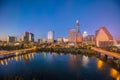 Downtown Skyline of Austin, Texas Royalty Free Stock Photo