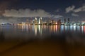 Downtown Skyline at the Embarcadero, San Diego Royalty Free Stock Photo