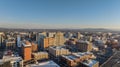 downtown spokane washington buildings center Royalty Free Stock Photo