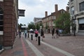 Salem, MA, 1st June: Downtown Street from Salem in Essex county Massachusettes state of USA