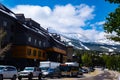 Downtown Street Scene In Moutain Town Breckenridge, Colorado