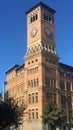 Downtown Tacoma Old City Hall Historical Building Clocktower Royalty Free Stock Photo