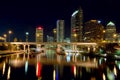 Downtown Tampa At Night