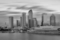 Tampa skyline long exposure