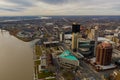 Downtown Toledo Ohio editorial photo