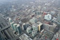 Downtown Toronto, Aerial View Royalty Free Stock Photo