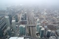 Downtown Toronto, Aerial View Royalty Free Stock Photo