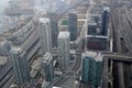 Downtown Toronto, Aerial View Royalty Free Stock Photo