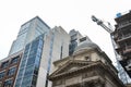 Downtown Toronto Buildings Construction Site Royalty Free Stock Photo