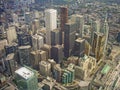 Downtown of Toronto, Canada. Skyscrapers.