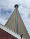 Downtown Toronto CN Tower Close-Up