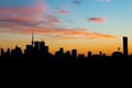 Downtown Toronto at Dusk Royalty Free Stock Photo