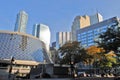 Downtown Toronto with high rises. Royalty Free Stock Photo