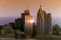 Downtown Toronto Sunrise - Canada Royalty Free Stock Photo