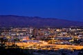 Downtown Tucson, Arizona city skyline Royalty Free Stock Photo