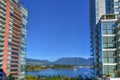 Downtown Vancouver Harbour Royalty Free Stock Photo