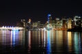 Downtown Vancouver at night