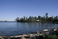 Downtown Vancouver Waterfront view from Stanley park