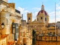 Downtown Victoria (Ir-Rabat), Capital city of the Maltese Island of Gozo