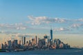 Downtown view of Manhattan Royalty Free Stock Photo