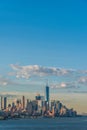 Downtown view of Manhattan Royalty Free Stock Photo