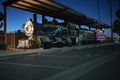 Downtown Wickenburg, Arizona at night