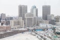 Downtown Winnipeg viewed from the Canadian Museum for Human Rights