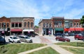 Downtown Winterset Iowa Royalty Free Stock Photo