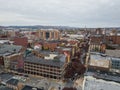 Downtown York, Pennsylvania off Beaver street in the Historic Di