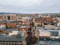 Downtown York, Pennsylvania off Beaver street in the Historic Di