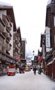 Downtown in Zermatt, Switzerland Royalty Free Stock Photo