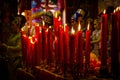 Dowry ceremony at Chinese Hungry Ghost festival (Por Tor) at old