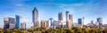 Dowtown Atlanta Georgia Skyline Royalty Free Stock Photo