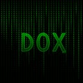 Dox matrix graphic green