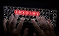 Doxxing Keyboard is operated by Hacker