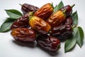 a dozen dates are on the table. ai generative