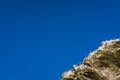 Birds nesting on Islas Ballestas in Peru Royalty Free Stock Photo