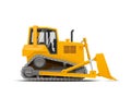 Dozer. High detailed vector illustration.