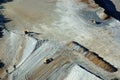 Dozers at gold mine