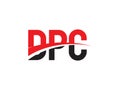 DPC Letter Initial Logo Design Vector Illustration Royalty Free Stock Photo