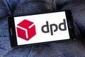Dpd, Dynamic Parcel Distribution logo Royalty Free Stock Photo