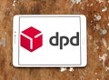 Dpd, Dynamic Parcel Distribution logo Royalty Free Stock Photo