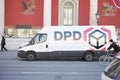 DPD truck Royalty Free Stock Photo