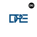 DPE Logo Letter Monogram Design Royalty Free Stock Photo