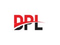 DPL Letter Initial Logo Design Vector Illustration Royalty Free Stock Photo