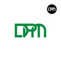 DPM Logo Letter Monogram Design Royalty Free Stock Photo