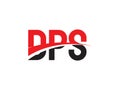 DPS Letter Initial Logo Design Vector Illustration Royalty Free Stock Photo